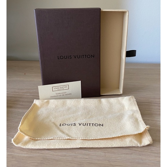 Louis Vuitton 4 Ring Key Holder Khaki Vintage Dust Bag & Box M92431 Monogram - Picture 3 of 16